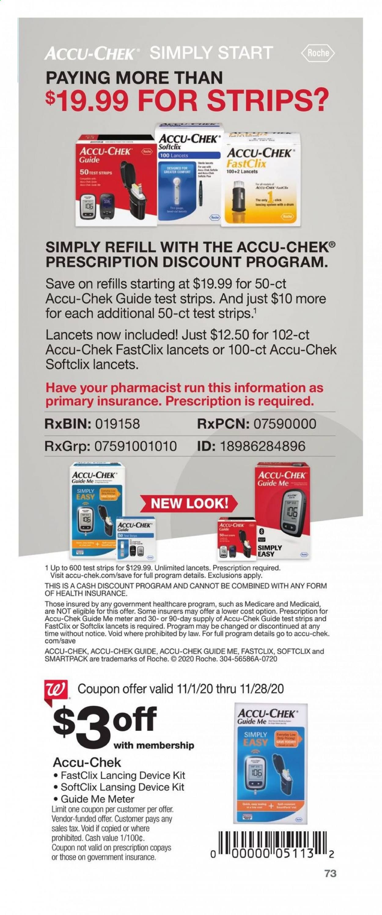 Walgreens Weekly Ad Flyer November 1 to November 28