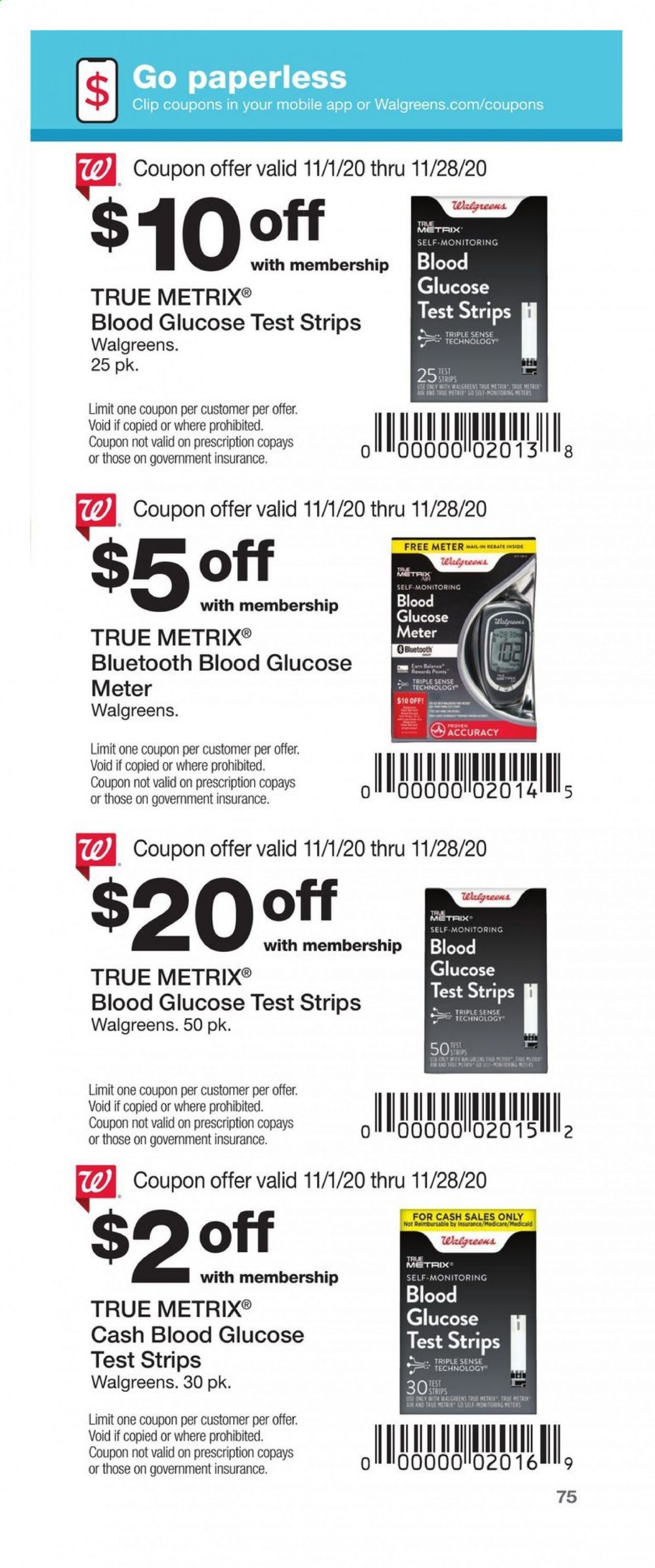 Walgreens Weekly Ad Flyer November 1 to November 28