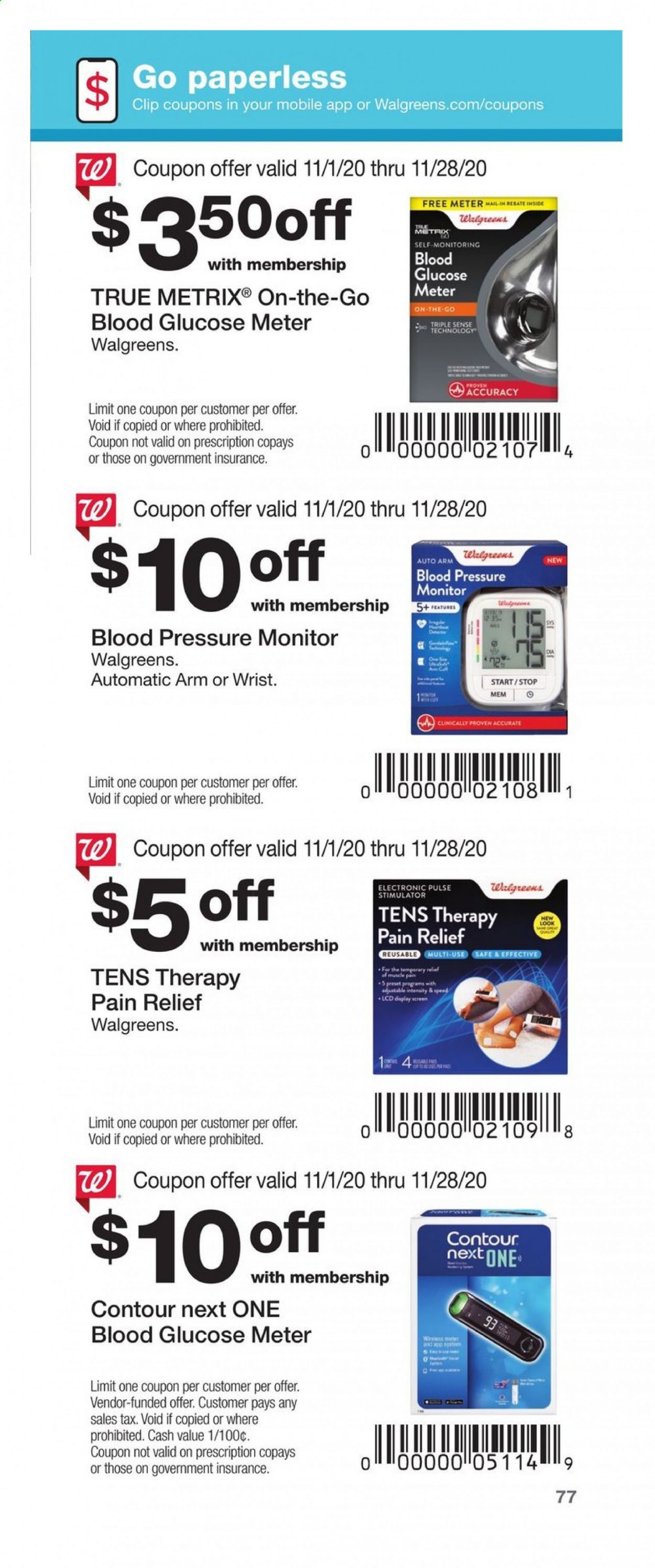 Walgreens Weekly Ad Flyer November 1 to November 28
