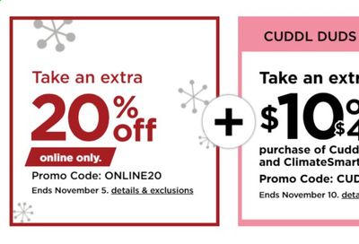 Kohl's Weekly Ad Flyer November 2 to November 5