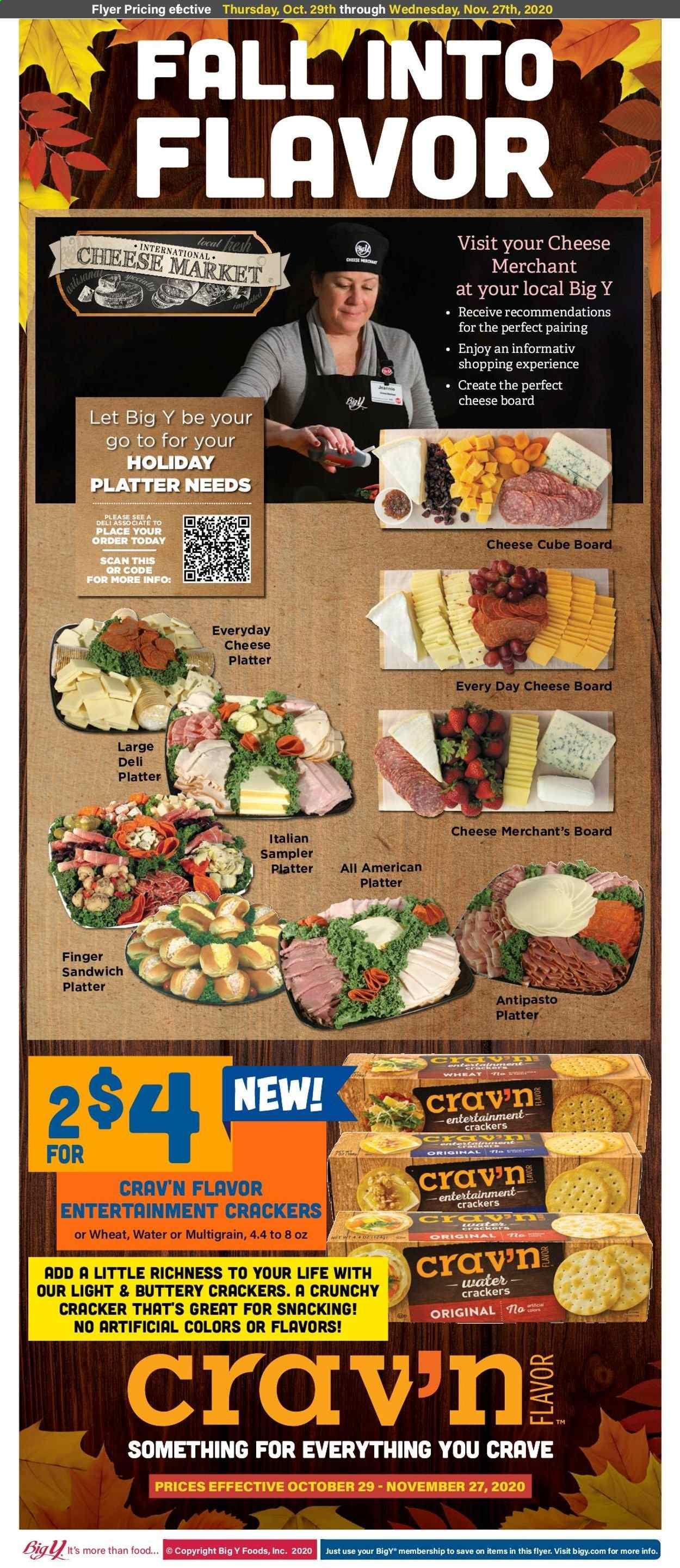 Big Y (CT, MA) Weekly Ad Flyer October 29 to November 27