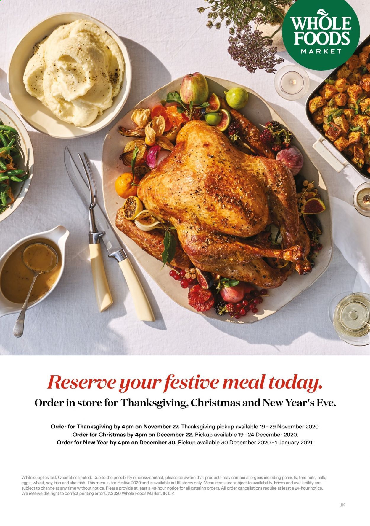 Whole Foods Market Weekly Ad Flyer November 2 to November 9