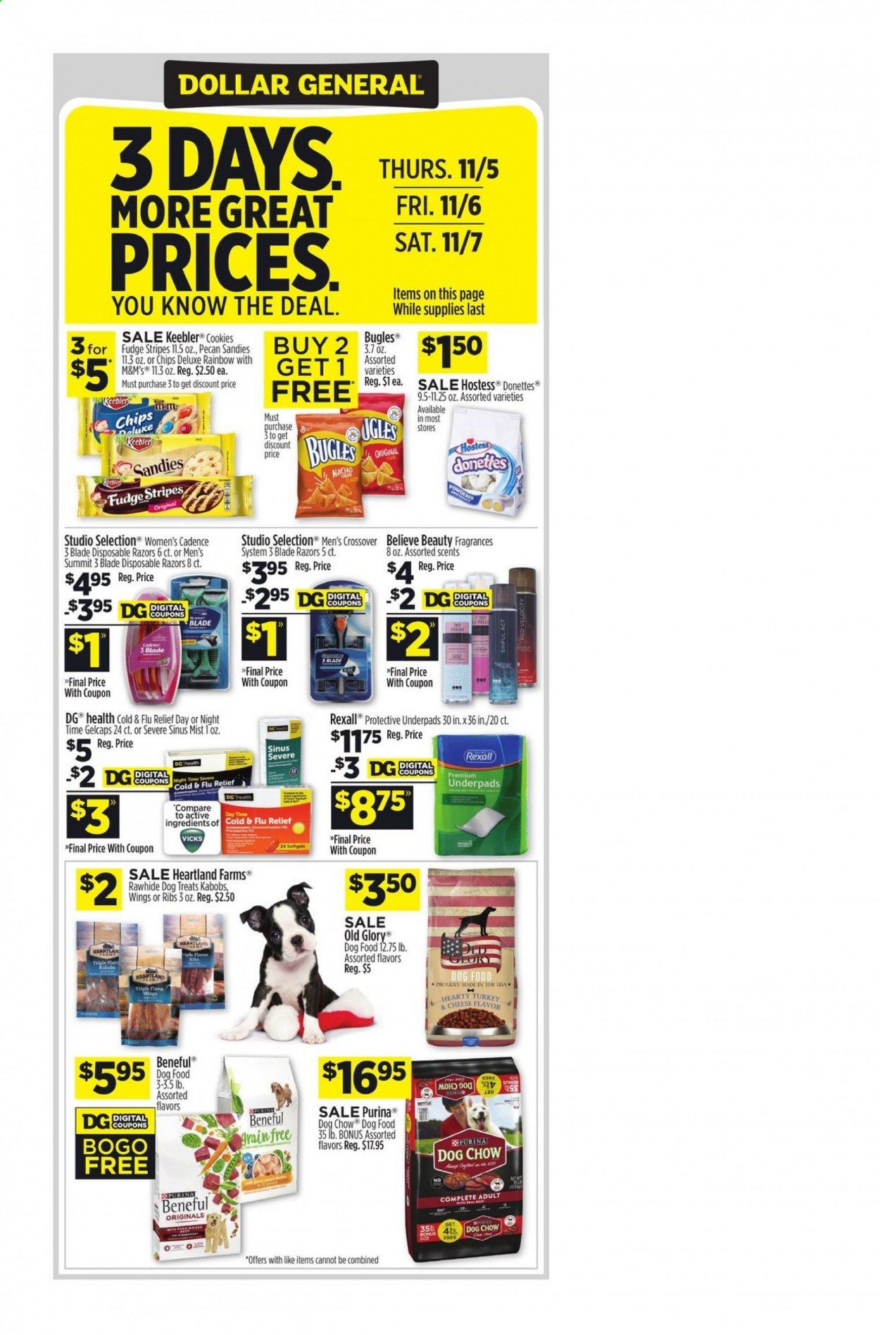 Dollar General Weekly Ad Flyer November 1 to November 7
