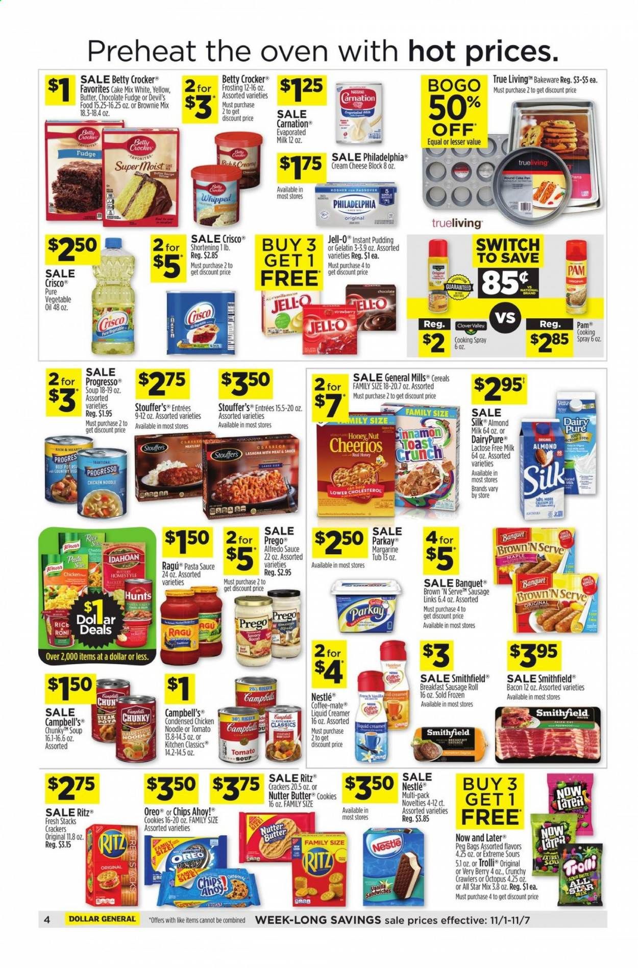 Dollar General (TN) Weekly Ad Flyer November 1 to November 7