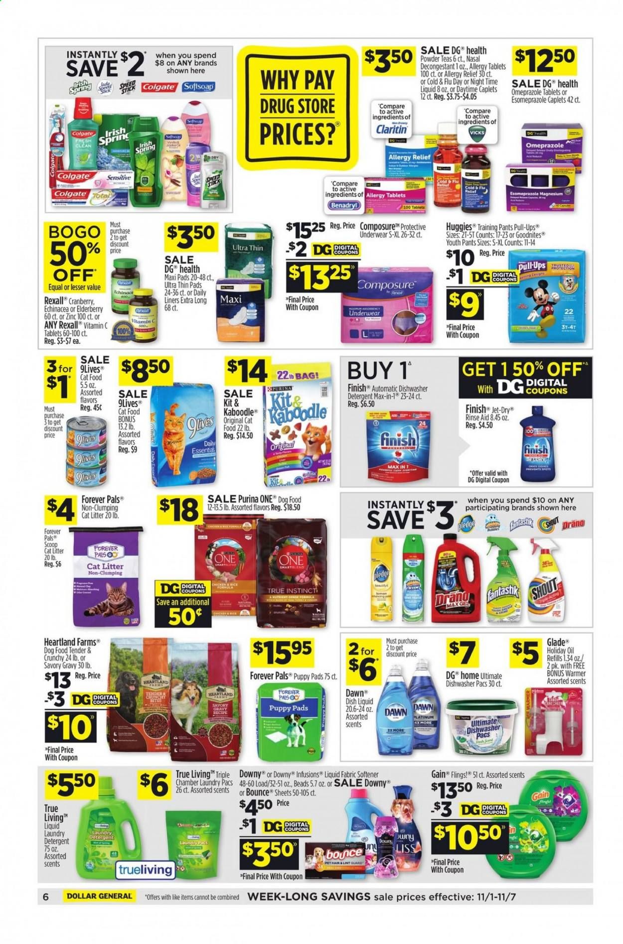 Dollar General (AL) Weekly Ad Flyer November 1 to November 7