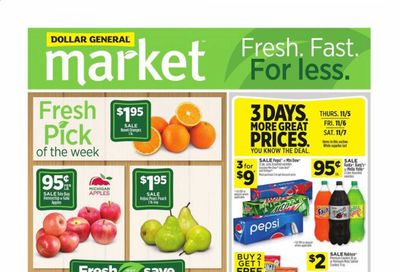 Dollar General (GA) Weekly Ad Flyer November 1 to November 7