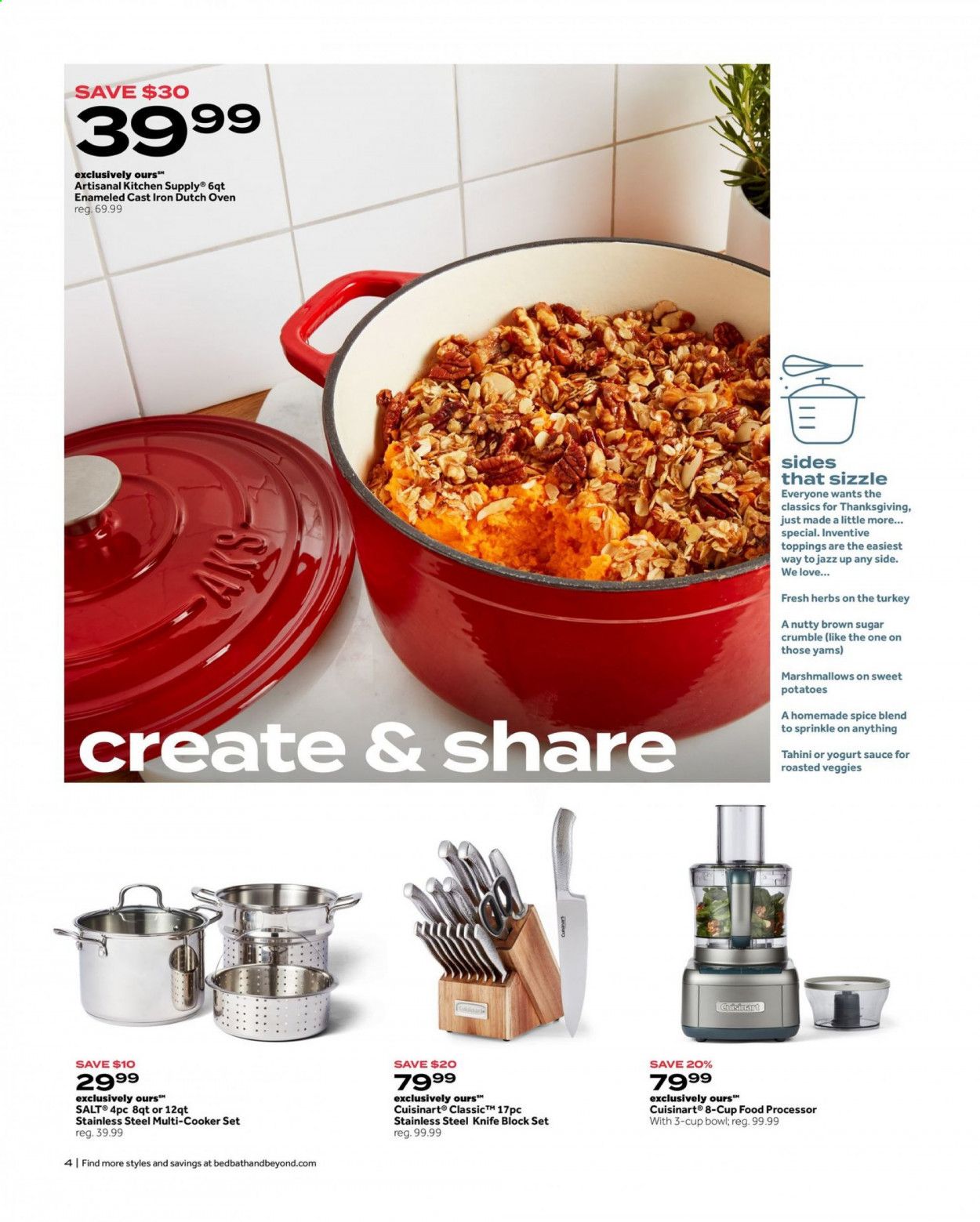 Bed Bath & Beyond Weekly Ad Flyer November 2 to November 15
