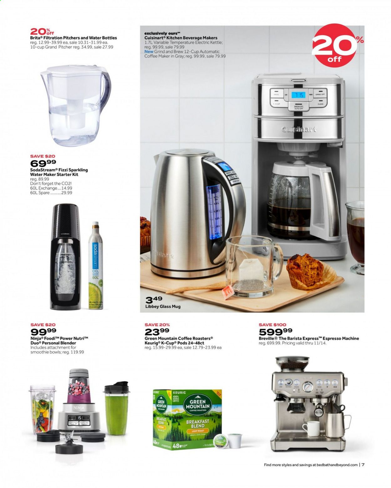 Bed Bath & Beyond Weekly Ad Flyer November 2 to November 15