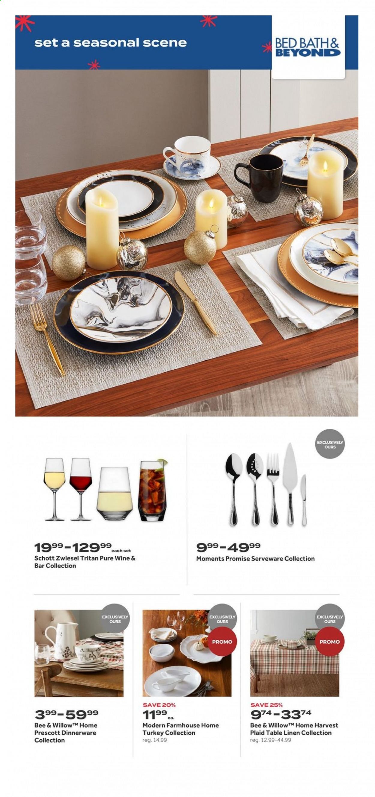 Bed Bath & Beyond Weekly Ad Flyer November 1 to November 30