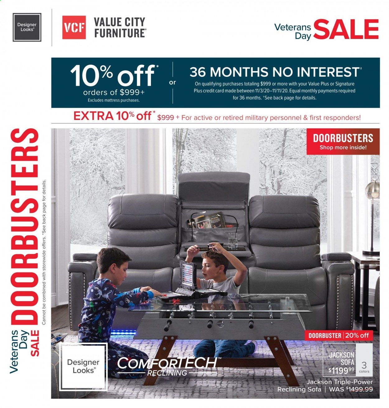 American Signature Furniture Weekly Ad Flyer November 3 to November 11
