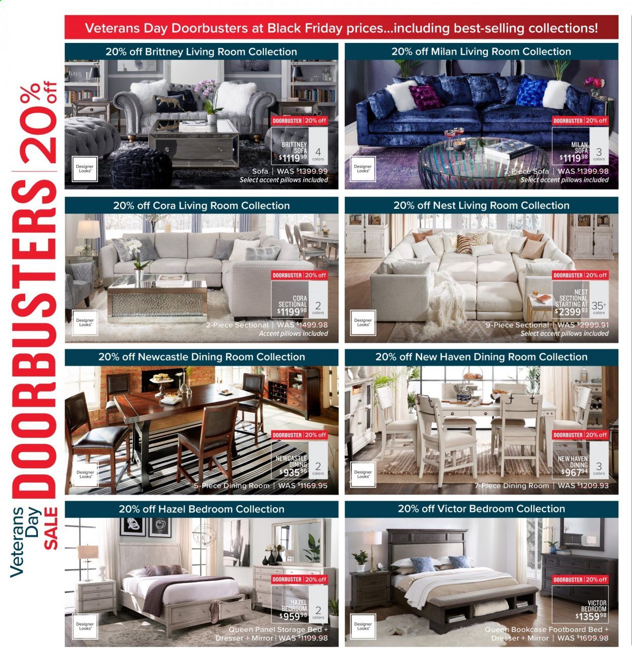 American Signature Furniture Weekly Ad Flyer November 3 to November 11