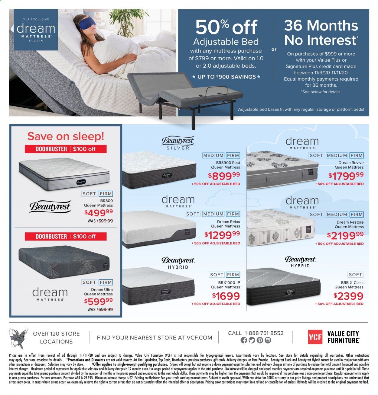 American Signature Furniture Weekly Ad Flyer November 3 to November 11