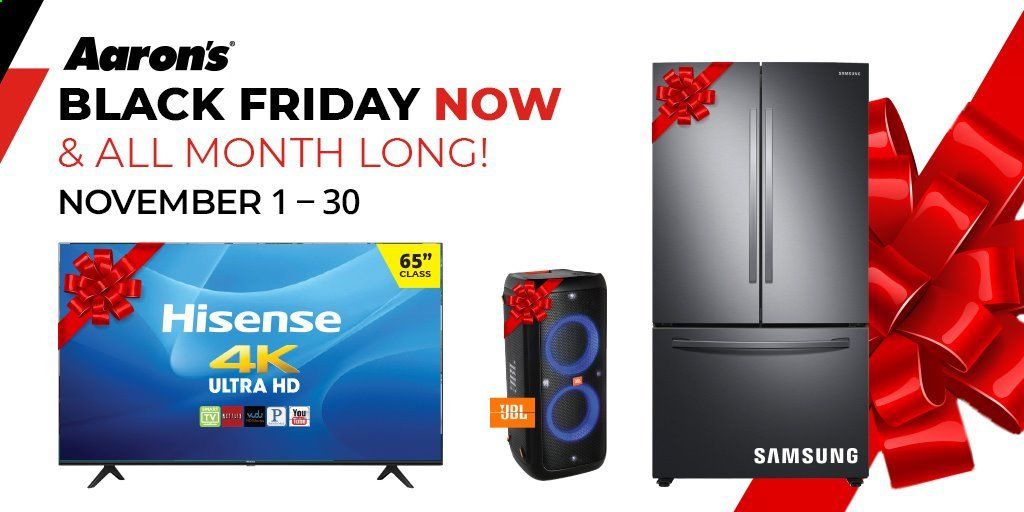 Aaron's Weekly Ad Flyer November 1 to November 30
