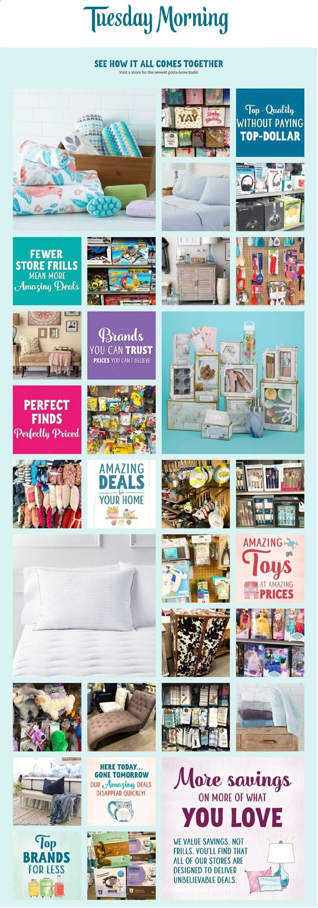 Tuesday Morning Weekly Ad Flyer November 3 to November 10