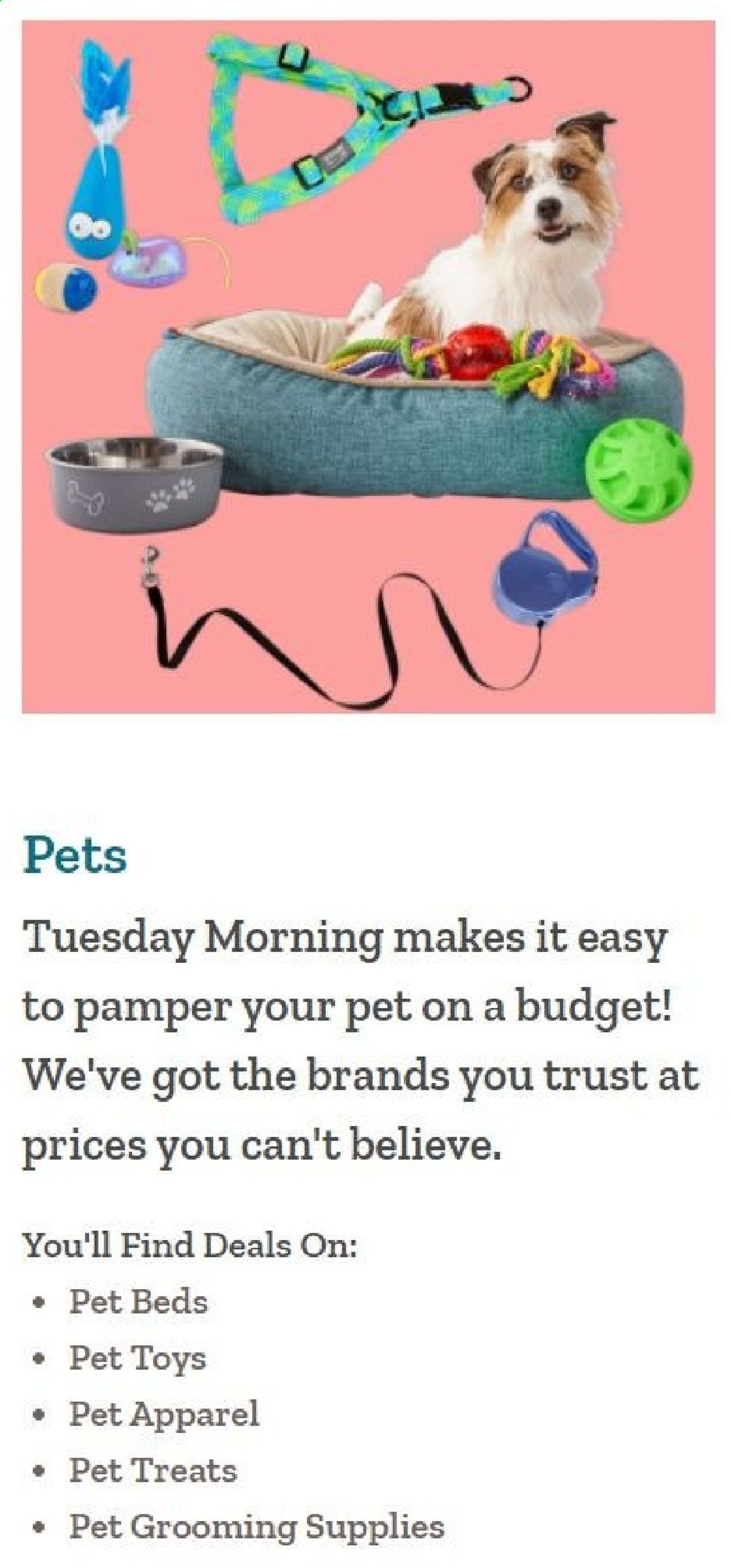 Tuesday Morning Weekly Ad Flyer November 3 to November 10