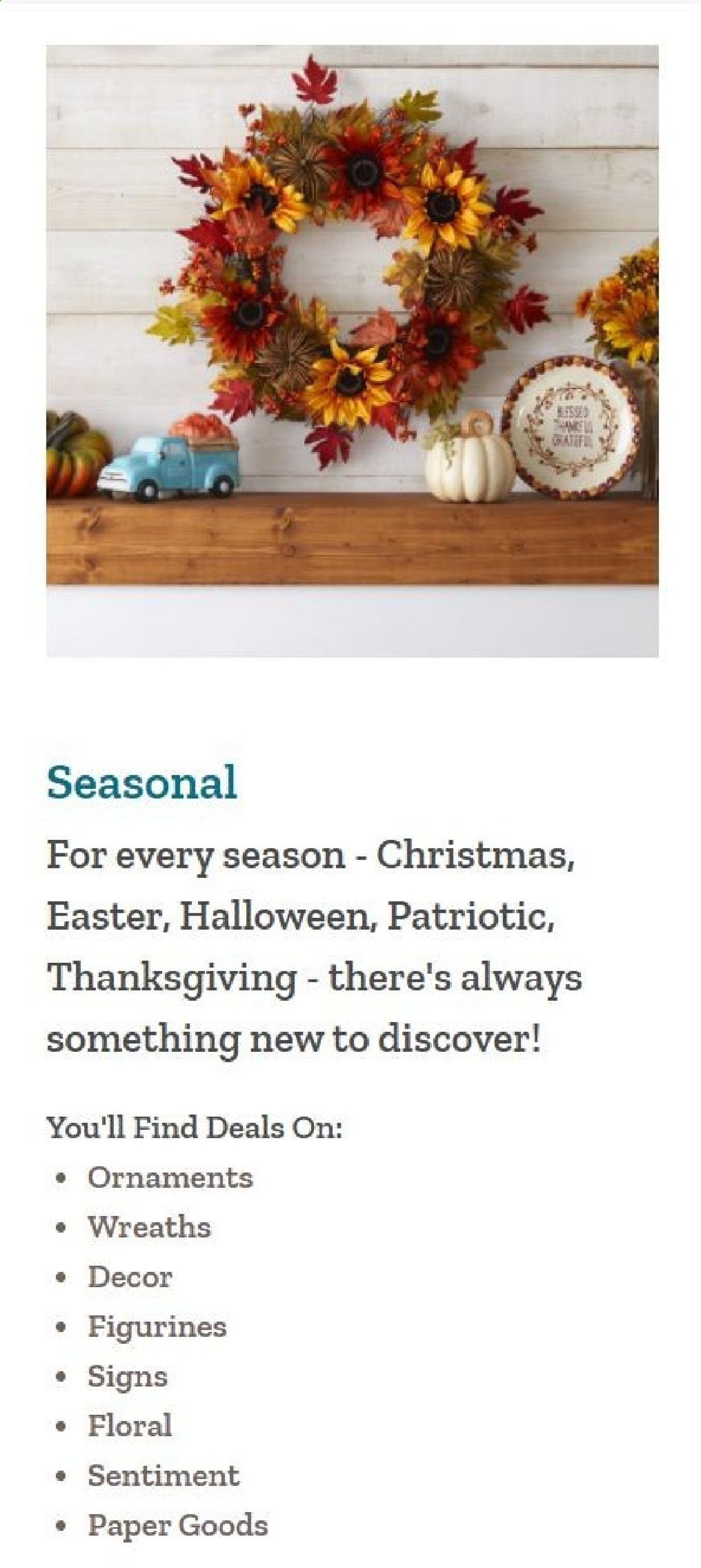 Tuesday Morning Weekly Ad Flyer November 3 to November 10