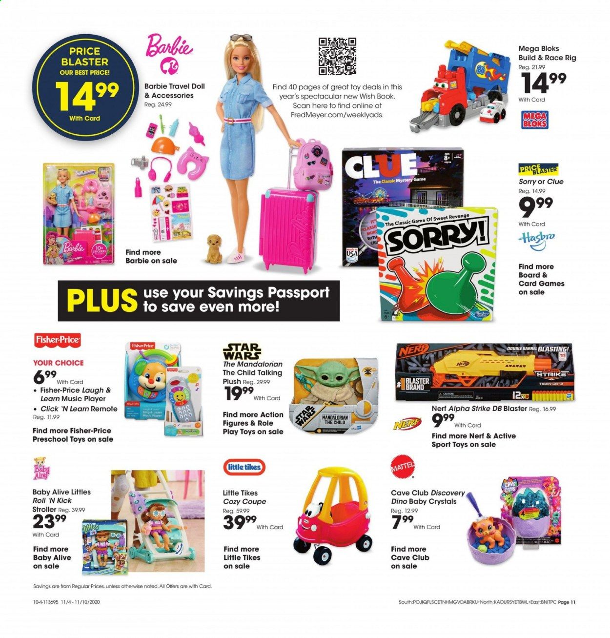 Fred Meyer Weekly Ad Flyer November 4 to November 10