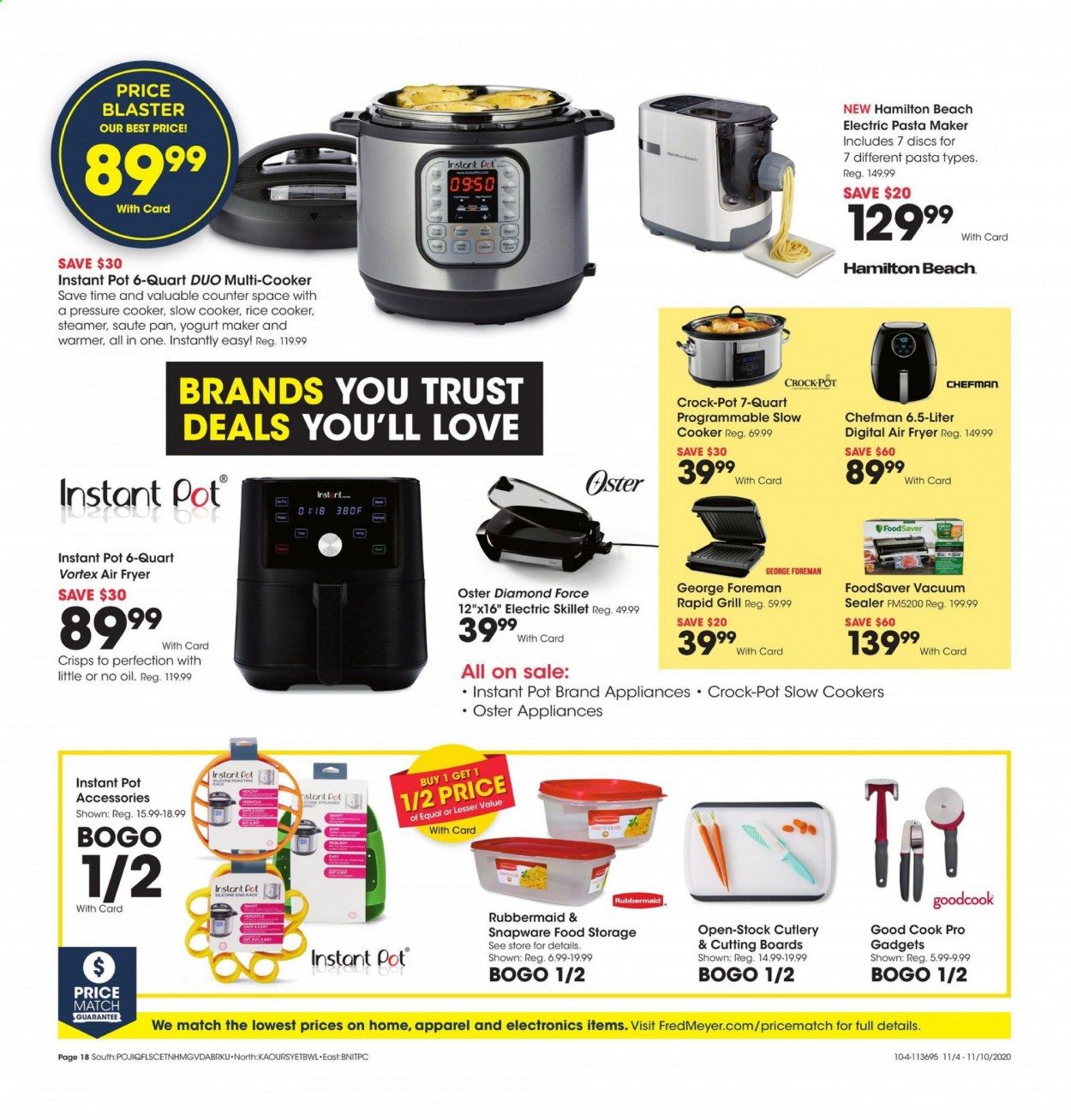 Fred Meyer Weekly Ad Flyer November 4 to November 10