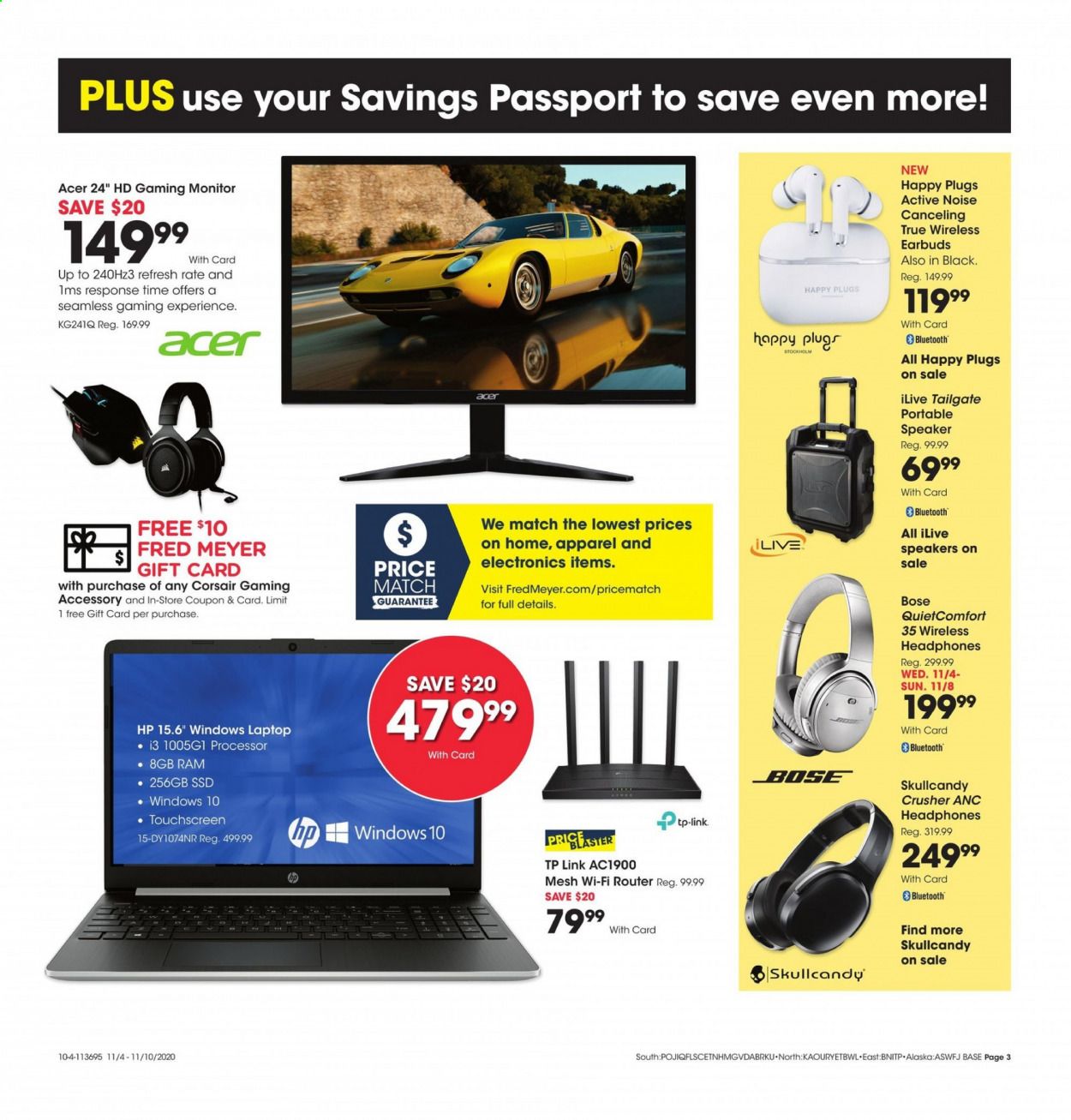 Fred Meyer Weekly Ad Flyer November 4 to November 10