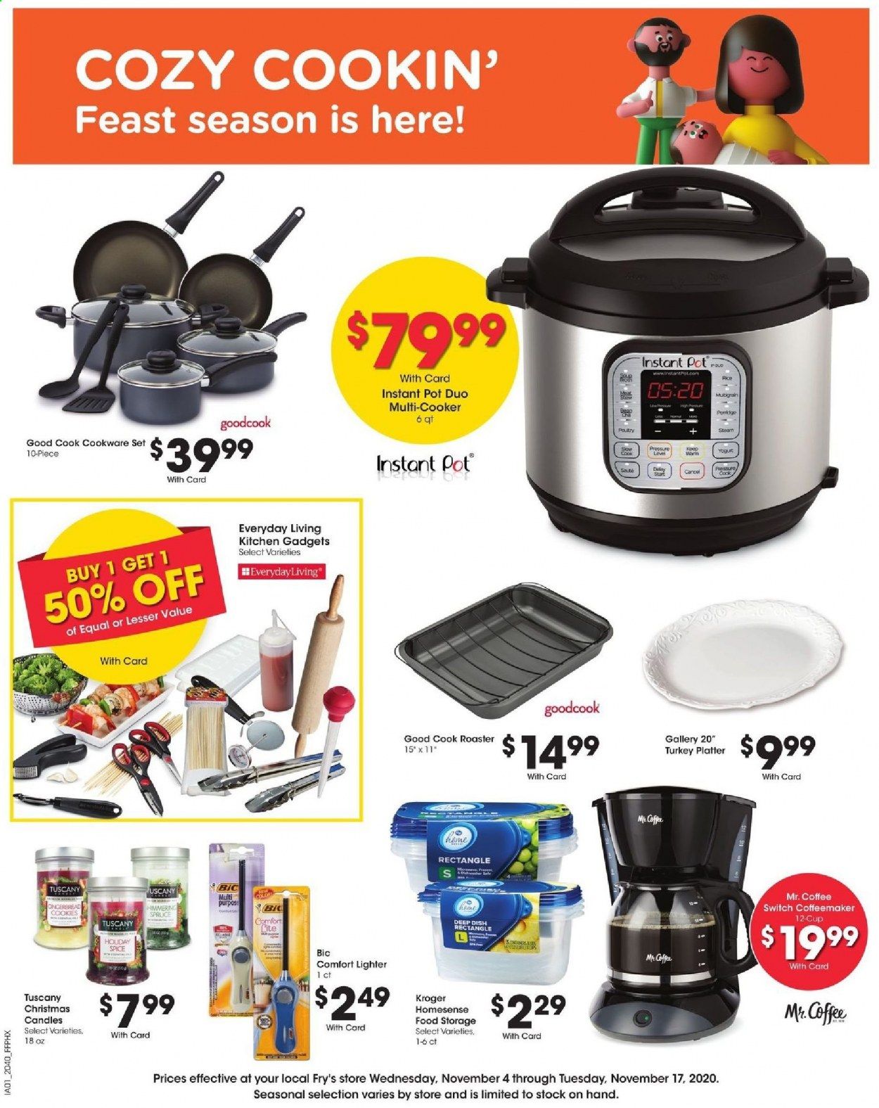 Fry’s Weekly Ad Flyer November 4 to November 17