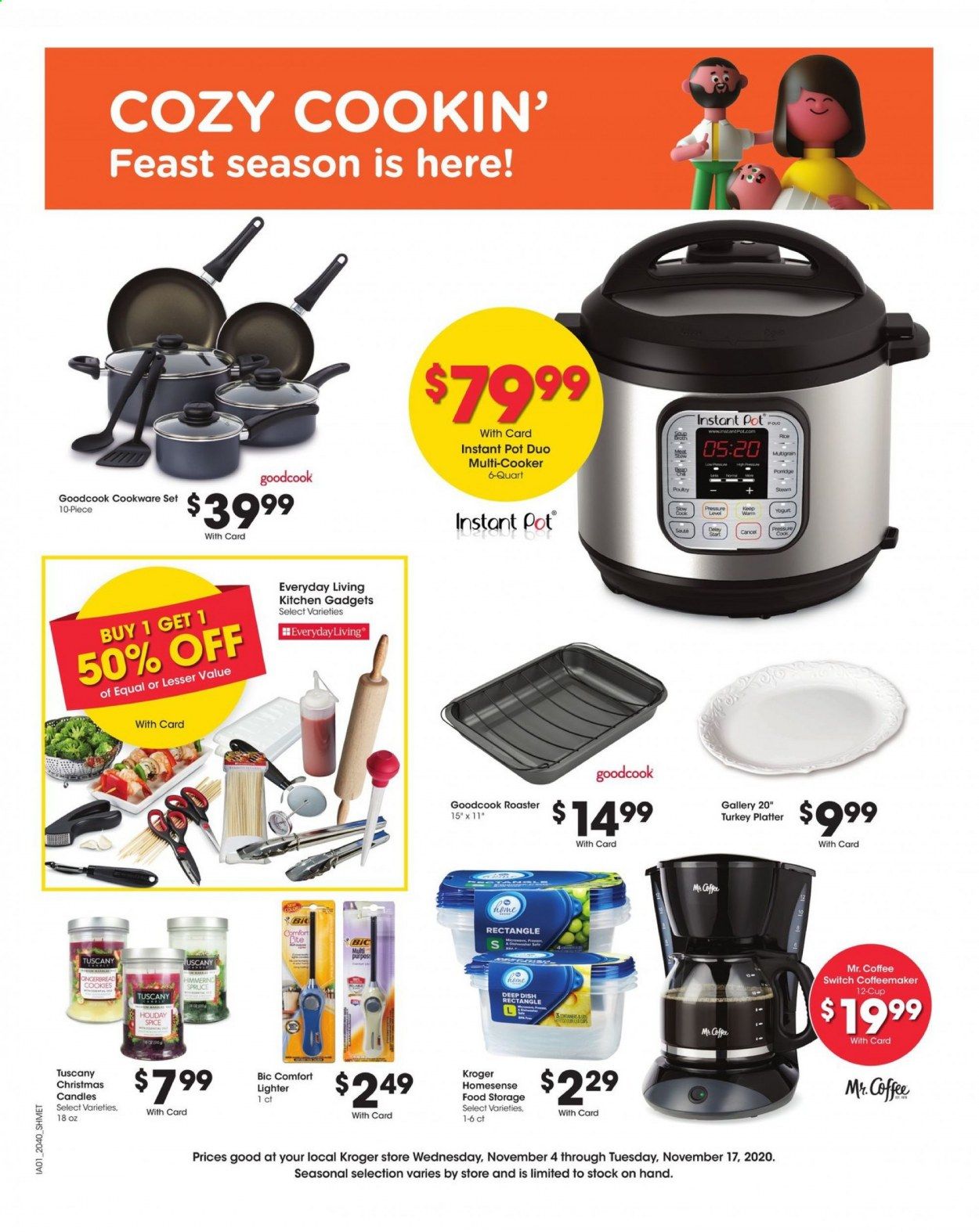 Kroger Weekly Ad Flyer October 28 to November 10