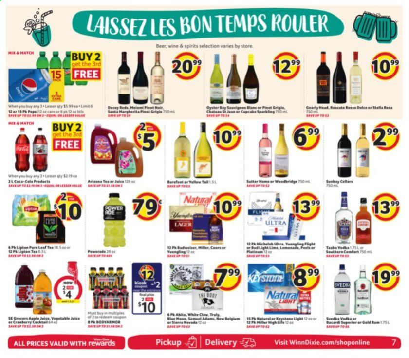 Winn Dixie (AL, FL, GA, LA, MS) Weekly Ad Flyer November 4 to November 10