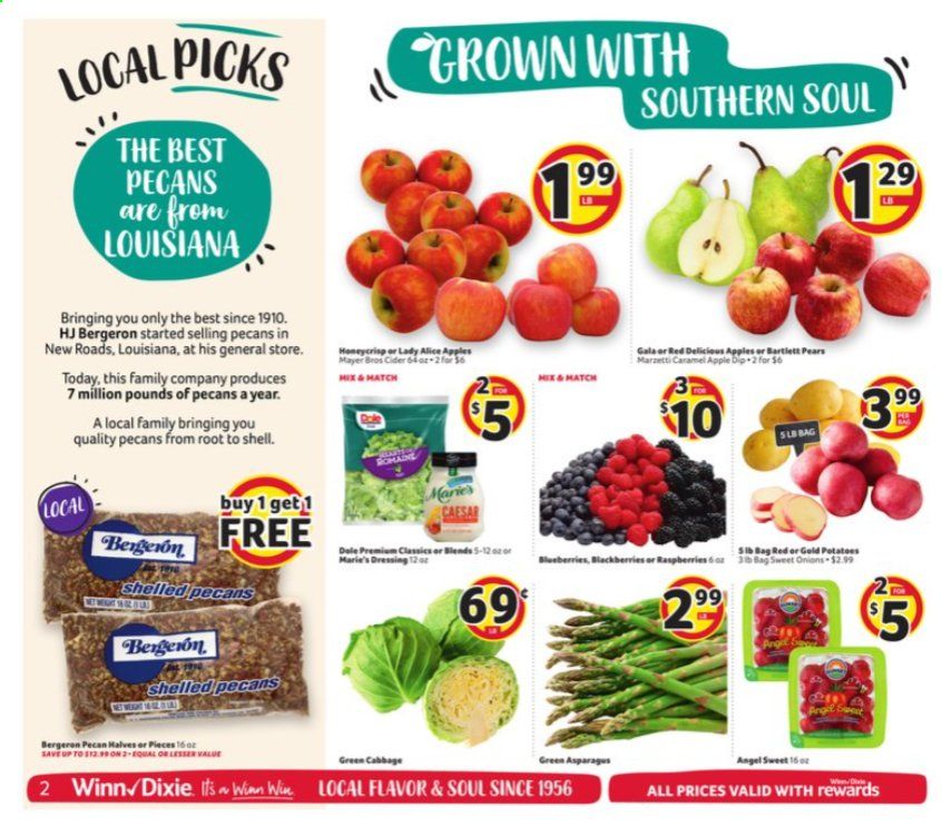 Winn Dixie (AL, FL, GA, LA, MS) Weekly Ad Flyer November 4 to November 10