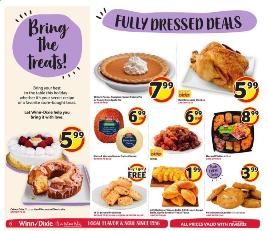 Winn Dixie (AL, FL, GA, LA, MS) Weekly Ad Flyer November 4 to November 10