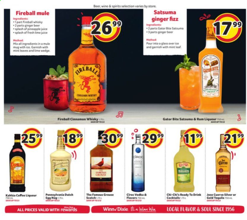 Winn Dixie (AL, FL, GA, LA, MS) Weekly Ad Flyer November 4 to November 10