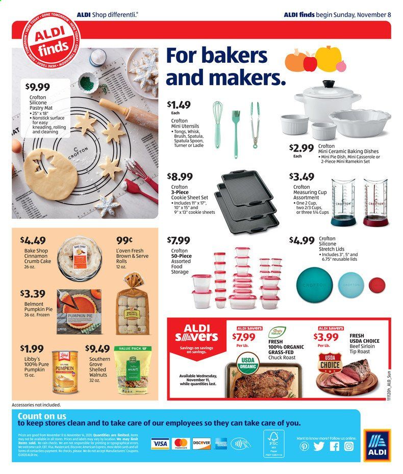 ALDI (CT, MI, MN, MO, NY, PA) Weekly Ad Flyer November 8 to November 14