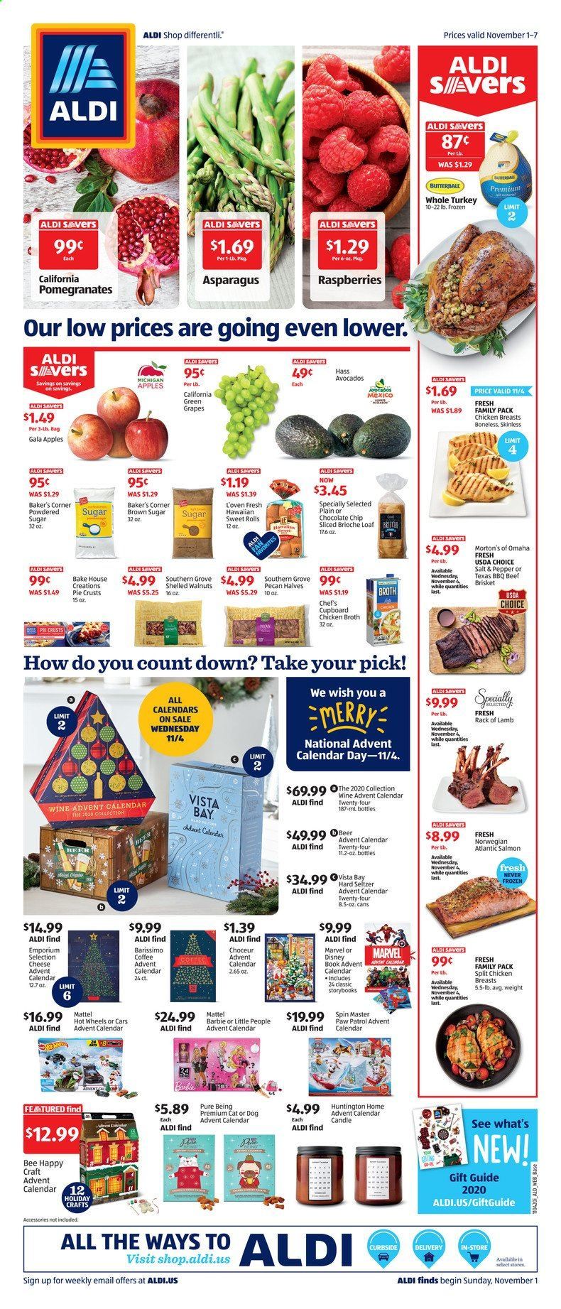 ALDI (MI) Weekly Ad Flyer November 1 to November 7