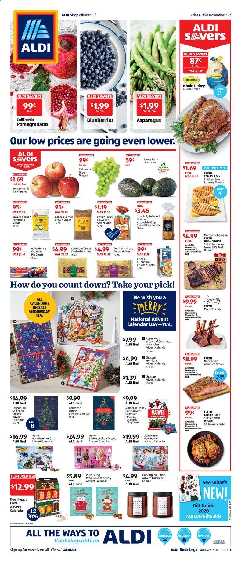 ALDI (DE, NJ, PA) Weekly Ad Flyer November 1 to November 7