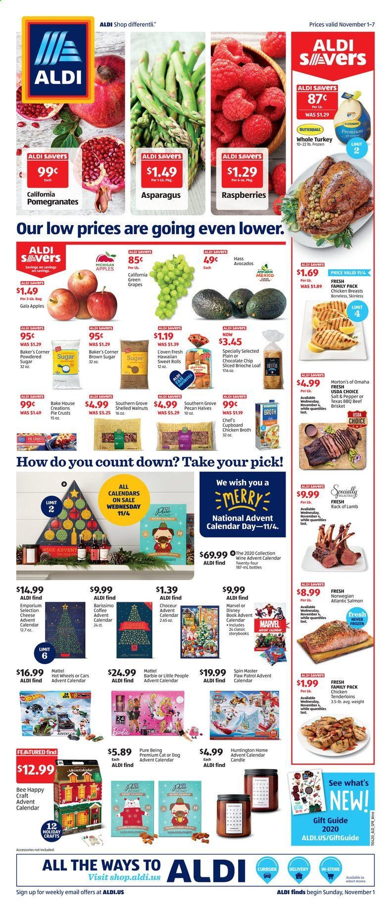 ALDI (WV) Weekly Ad Flyer November 1 to November 7