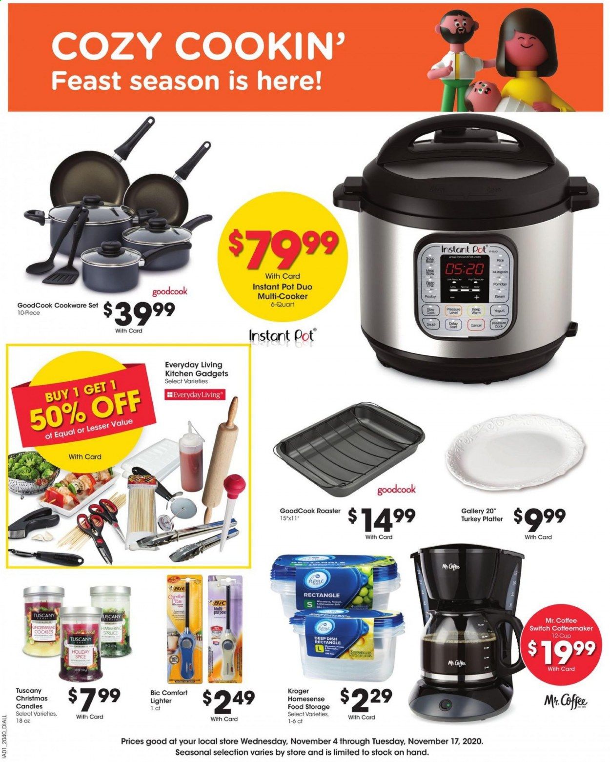 Baker's Weekly Ad Flyer November 4 to November 10