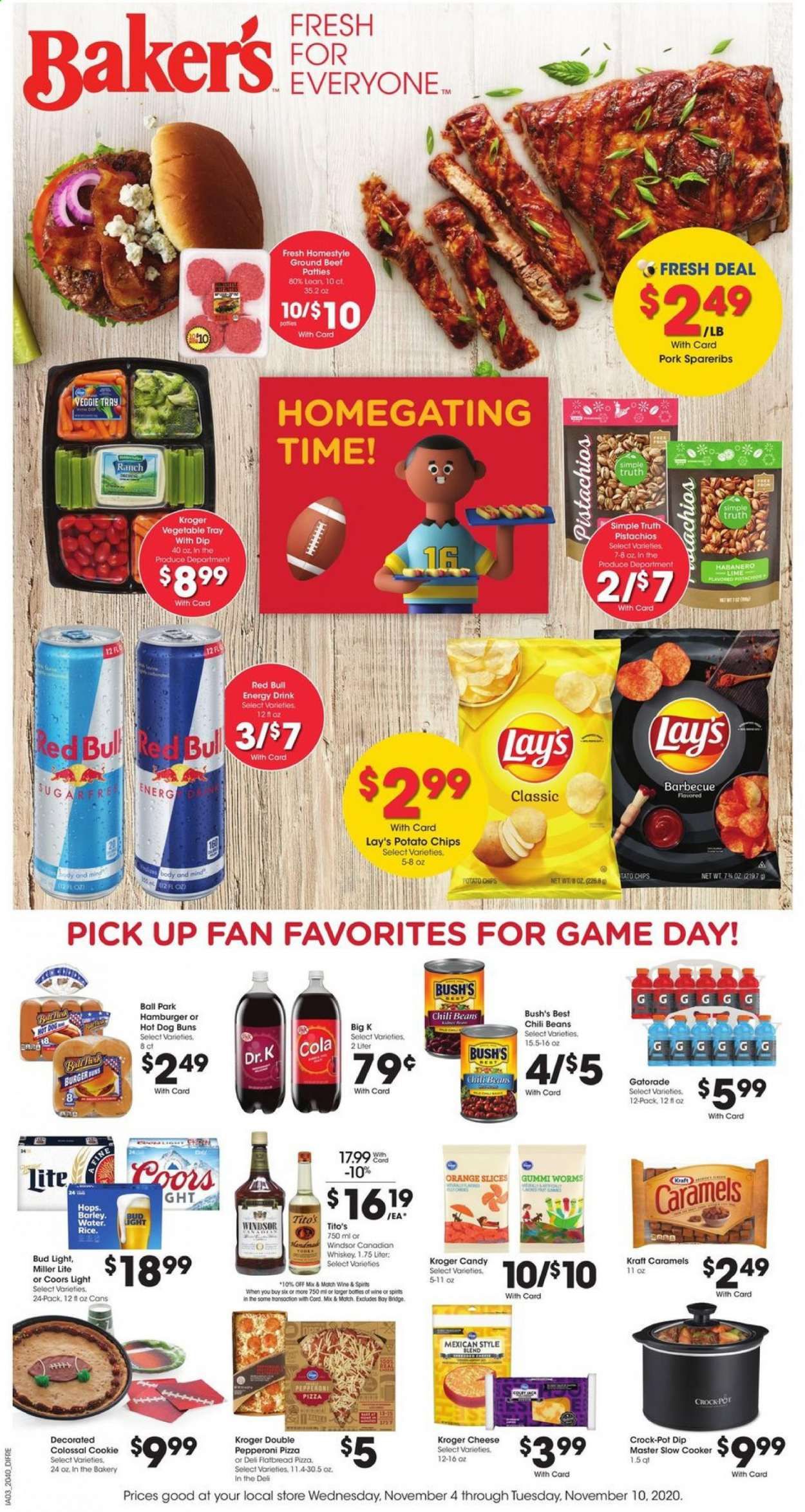 Baker's Weekly Ad Flyer November 4 to November 10