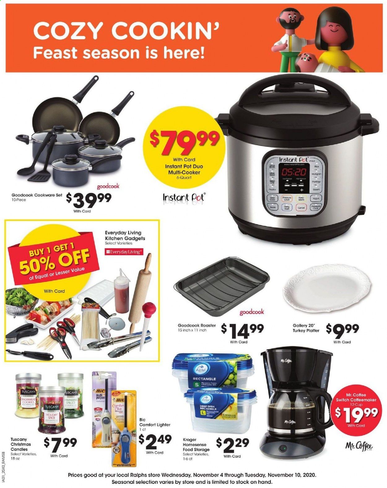 Ralphs (DC, DE, FL, GA, MD, NC, SC, VA) Weekly Ad Flyer November 4 to November 10
