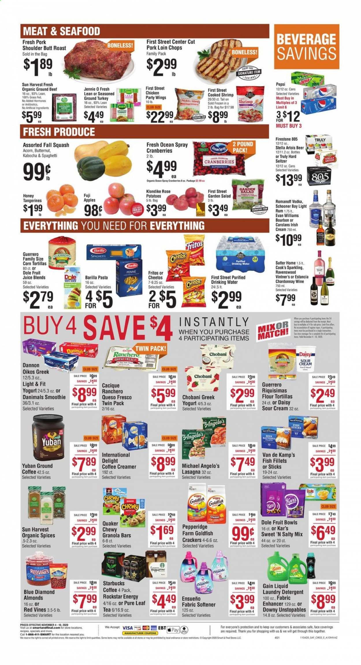 Smart & Final (AZ, CA, NV) Weekly Ad Flyer November 4 to November 10