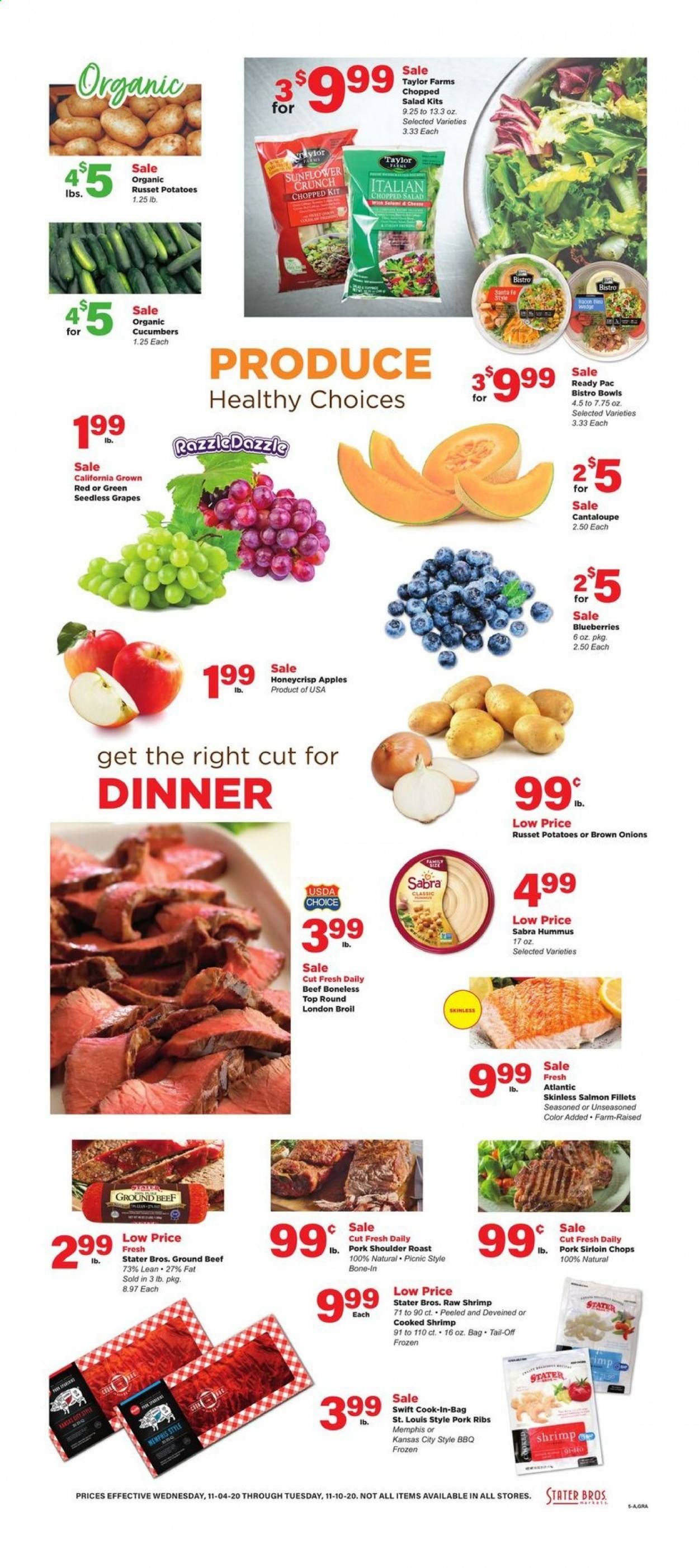 Stater Bros. Weekly Ad Flyer November 4 to November 10