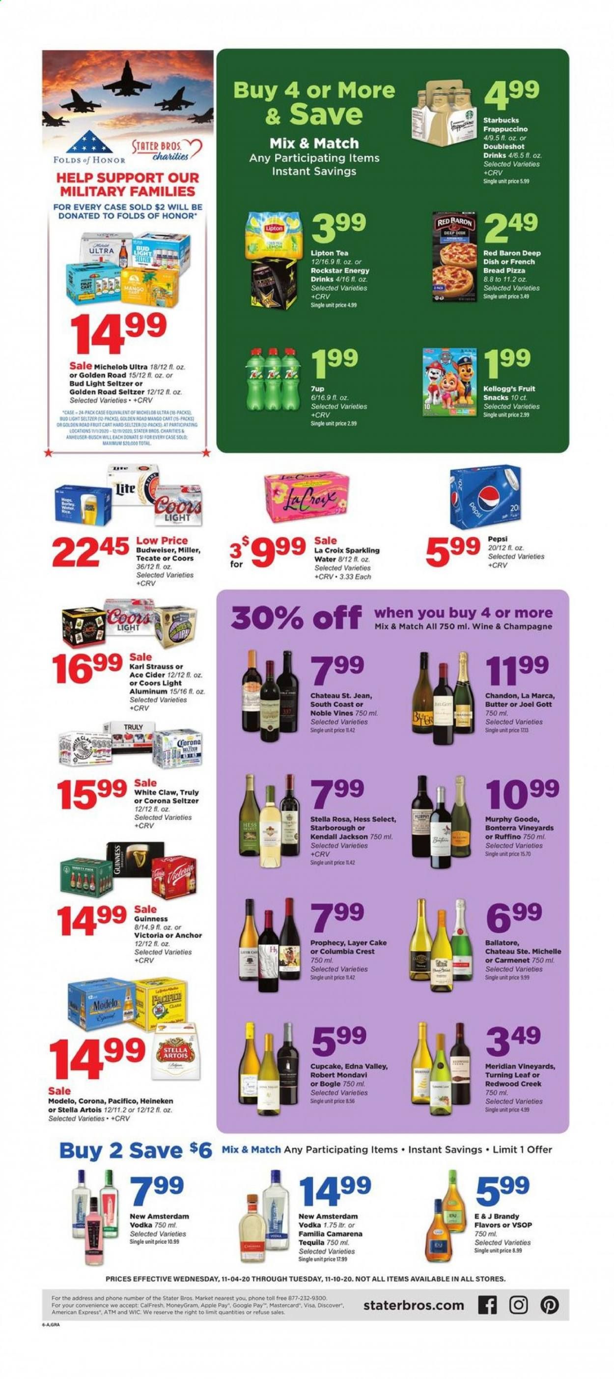Stater Bros. Weekly Ad Flyer November 4 to November 10