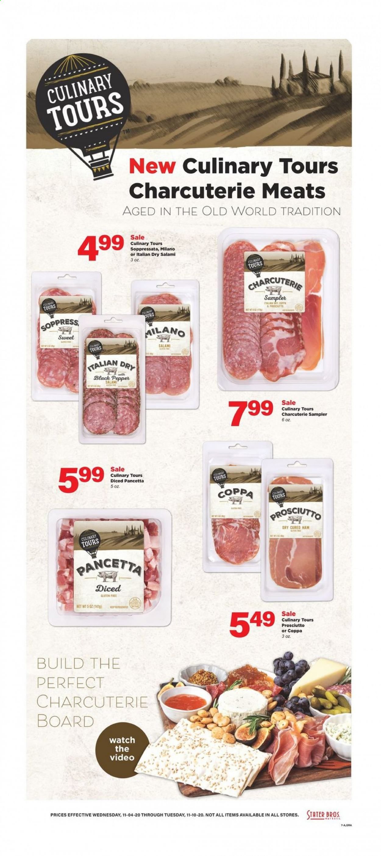 Stater Bros. Weekly Ad Flyer November 4 to November 10