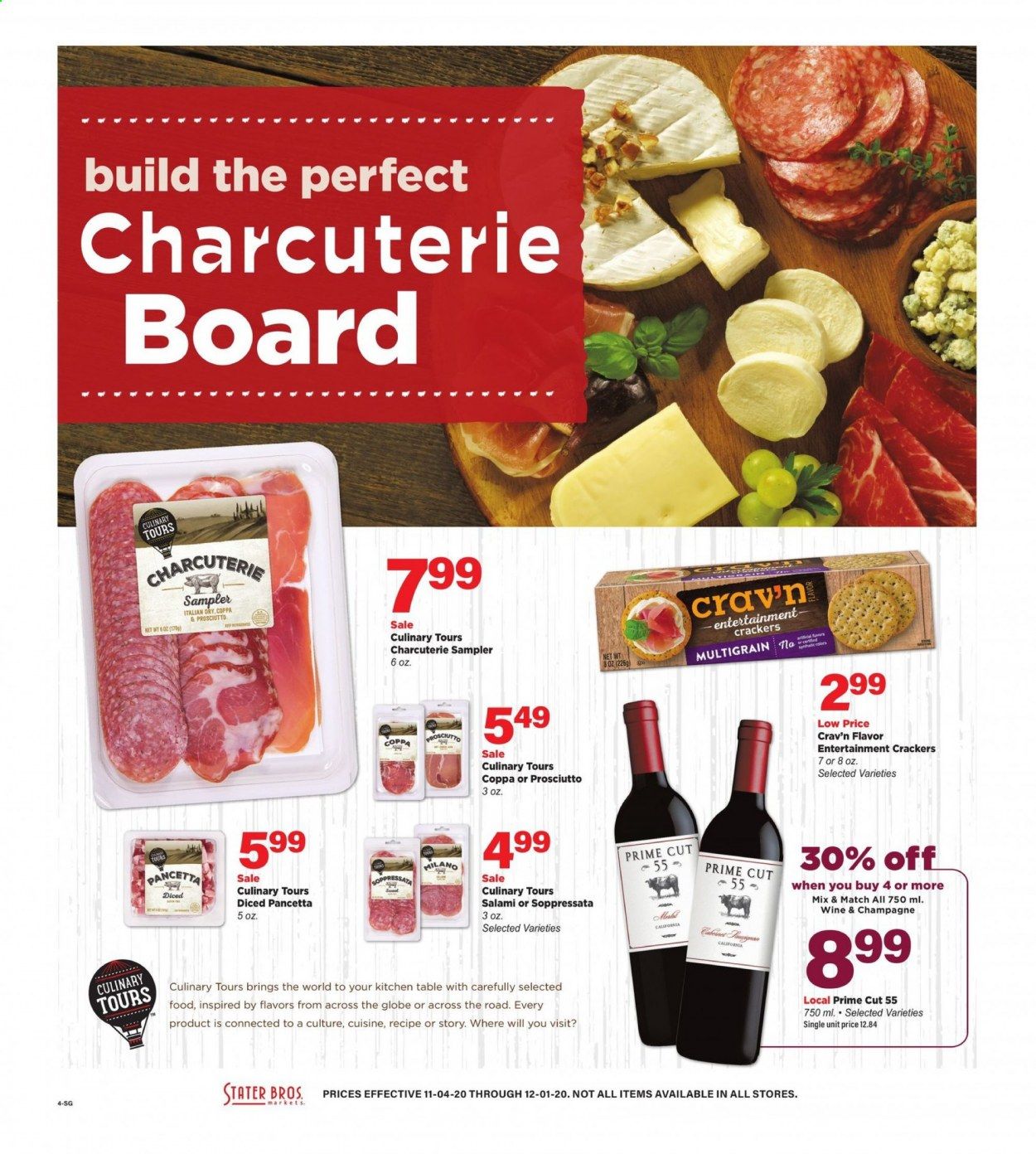 Stater Bros. Weekly Ad Flyer November 4 to December 1