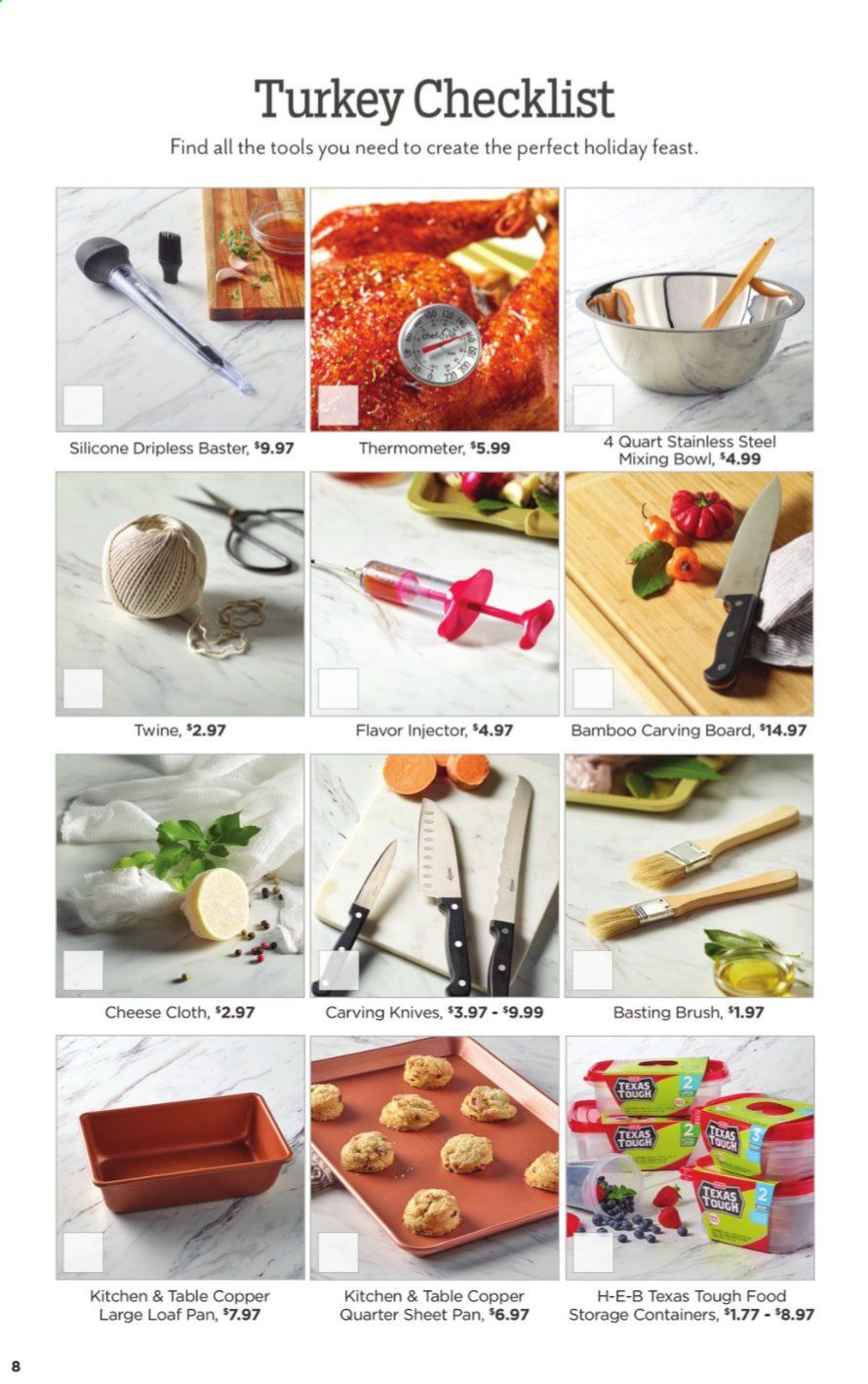 H-E-B (TX) Weekly Ad Flyer November 1 to December 24