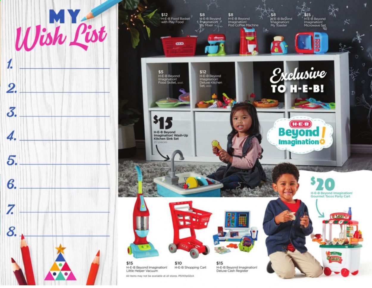 H-E-B (TX) Weekly Ad Flyer November 2 to December 25