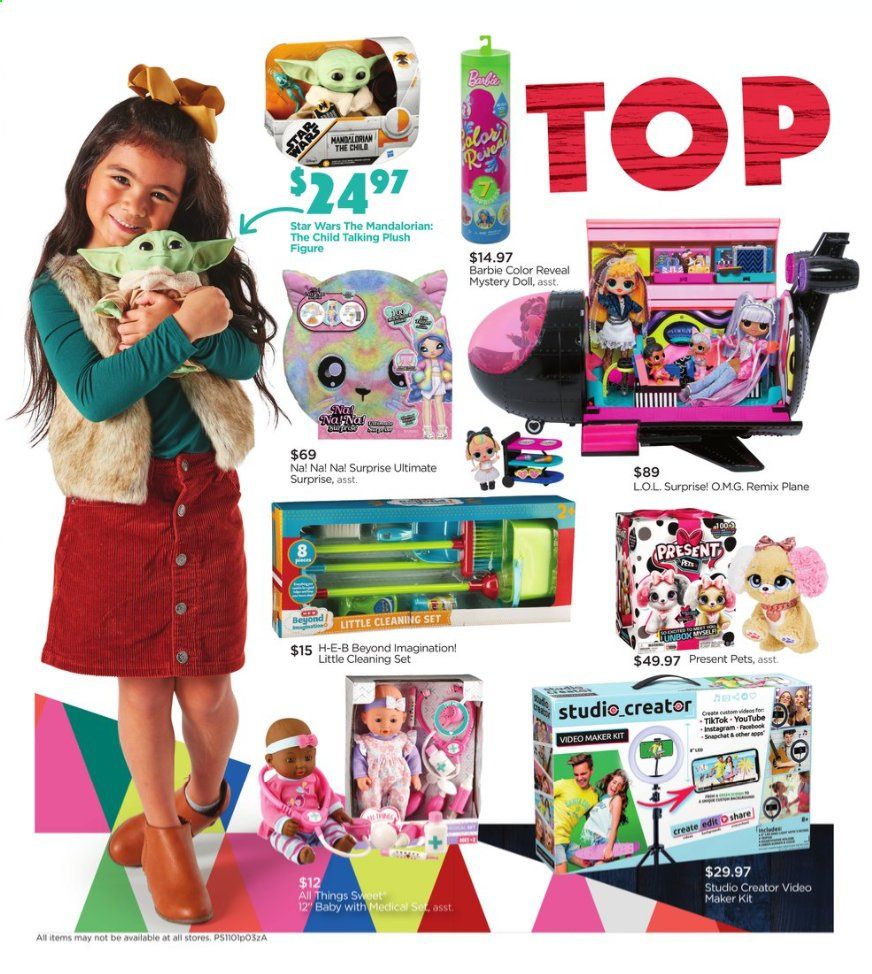 H-E-B (TX) Weekly Ad Flyer November 2 to December 25