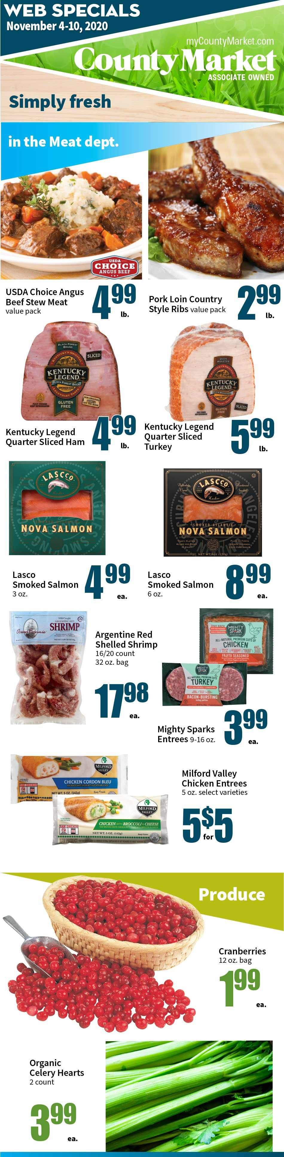 County Market Weekly Ad Flyer November 4 to November 10