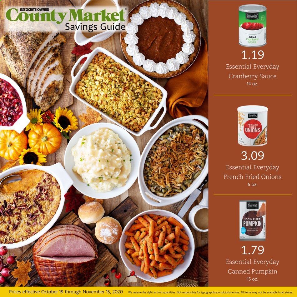 County Market Weekly Ad Flyer October 19 to November 15