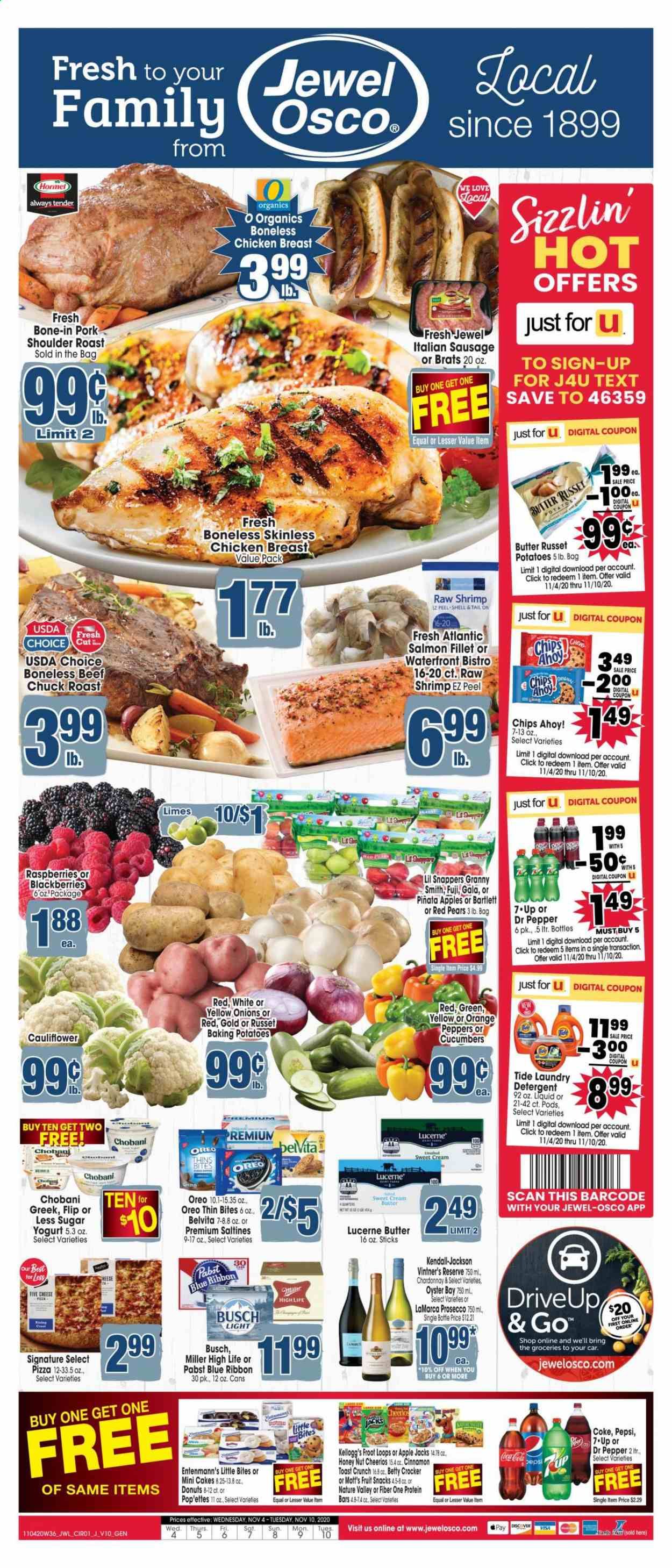 Jewel Osco (IL) Weekly Ad Flyer November 4 to November 10
