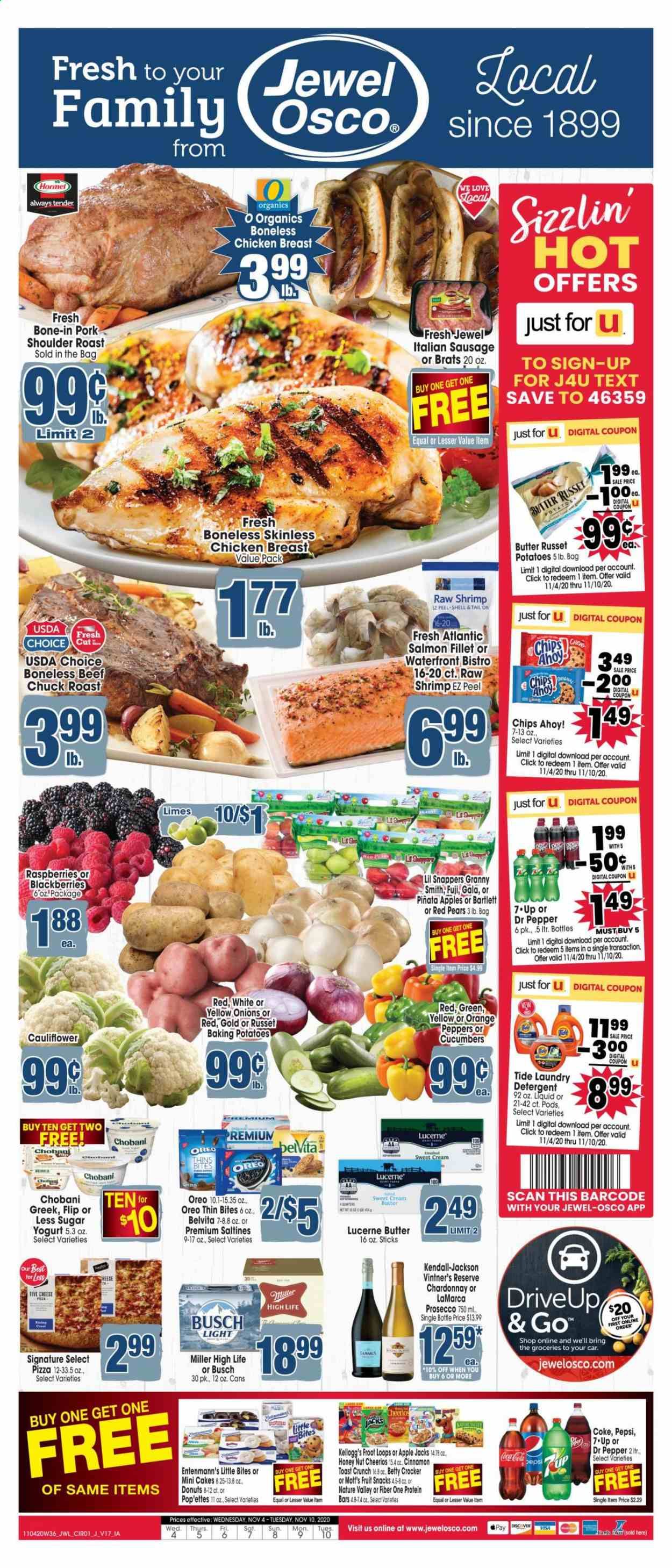 Jewel Osco (IA) Weekly Ad Flyer November 4 to November 10