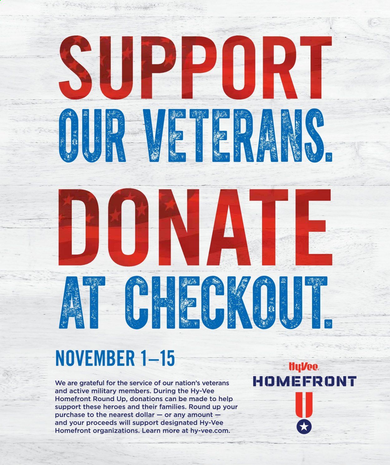 Hy-Vee (IA, IL, KS, MN, MO, NE, SD, WI) Weekly Ad Flyer November 1 to November 30