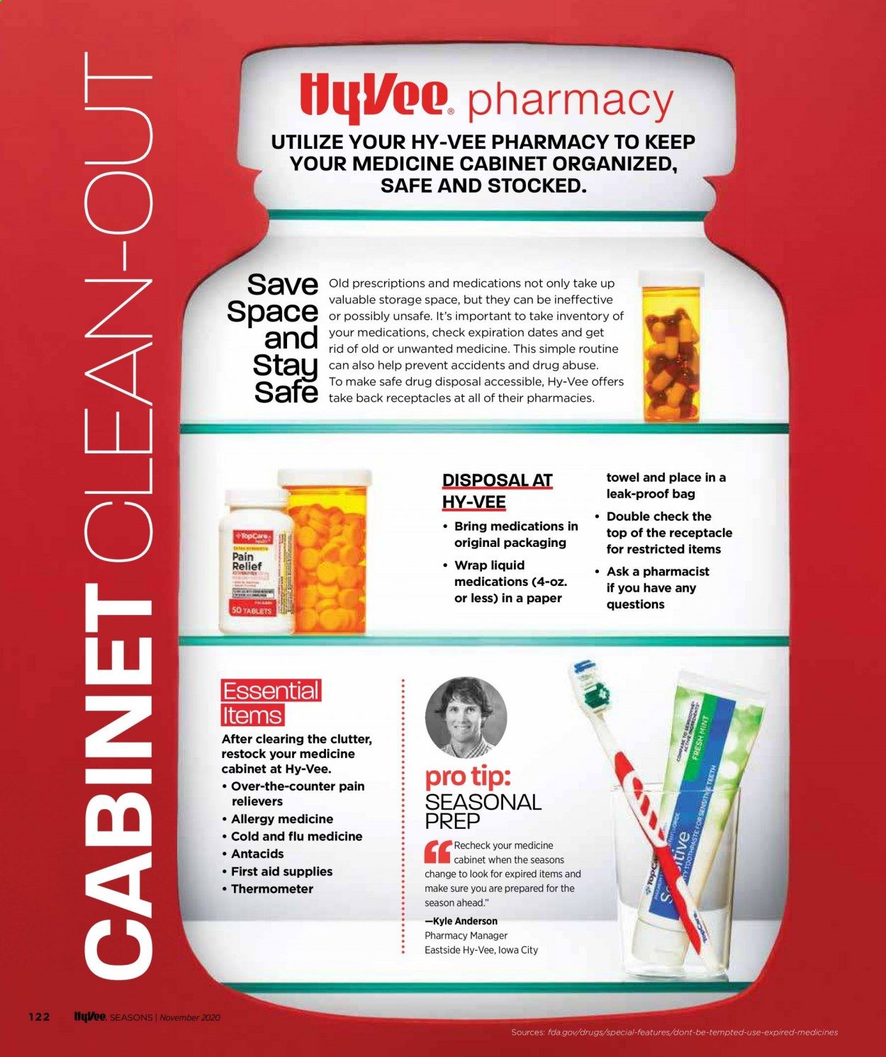 Hy-Vee (IA, IL, KS, MN, MO, NE, SD, WI) Weekly Ad Flyer November 1 to November 30
